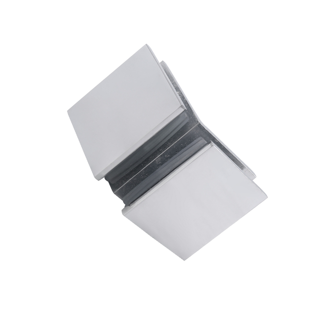 Clipe de vidro de latão de 135 graus, acessórios de latão, hardware para banheiro