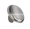 Fornecimento de fábrica 34mm liga de zinco botão do armário botão do guarda-roupa botão da mobília