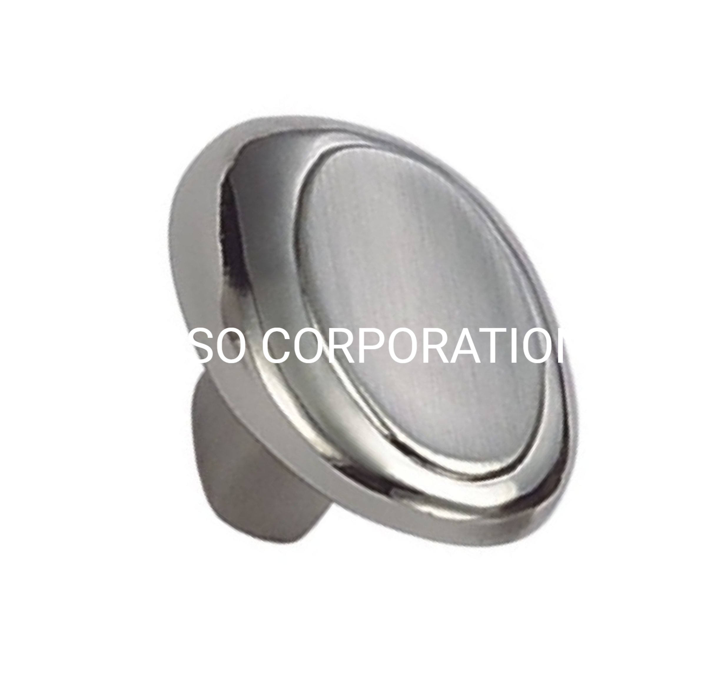 Fornecimento de fábrica 34mm liga de zinco botão do armário botão do guarda-roupa botão da mobília