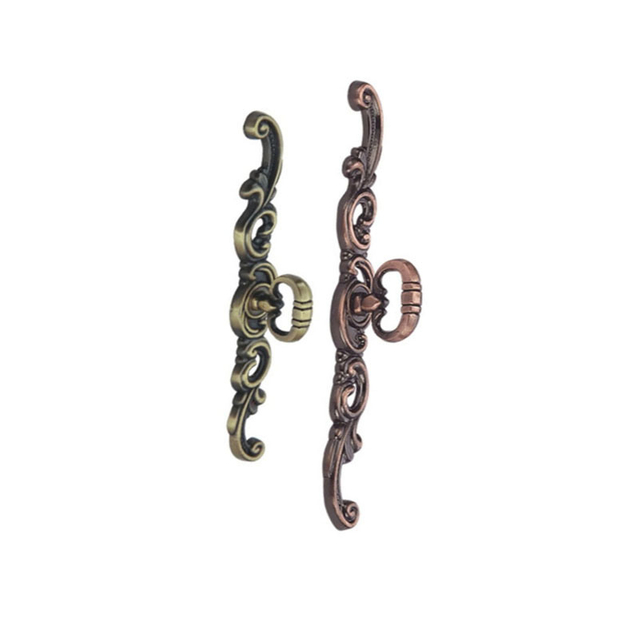 Maçaneta da porta clássica tradicional de estilo europeu de alta qualidade 180 mm 230 mm