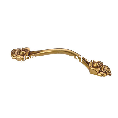 Armário de liga de zinco clássico 96mm 128mm Punho pequeno para móveis Punho do armário