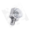 Atacado liga de zinco 25mm cromado prateleira suporte furniutre conector acessórios de gabinete
