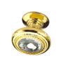 Punho liga de zinco do estilo europeu 26mm do punho dourado da cor do punho do vestuário
