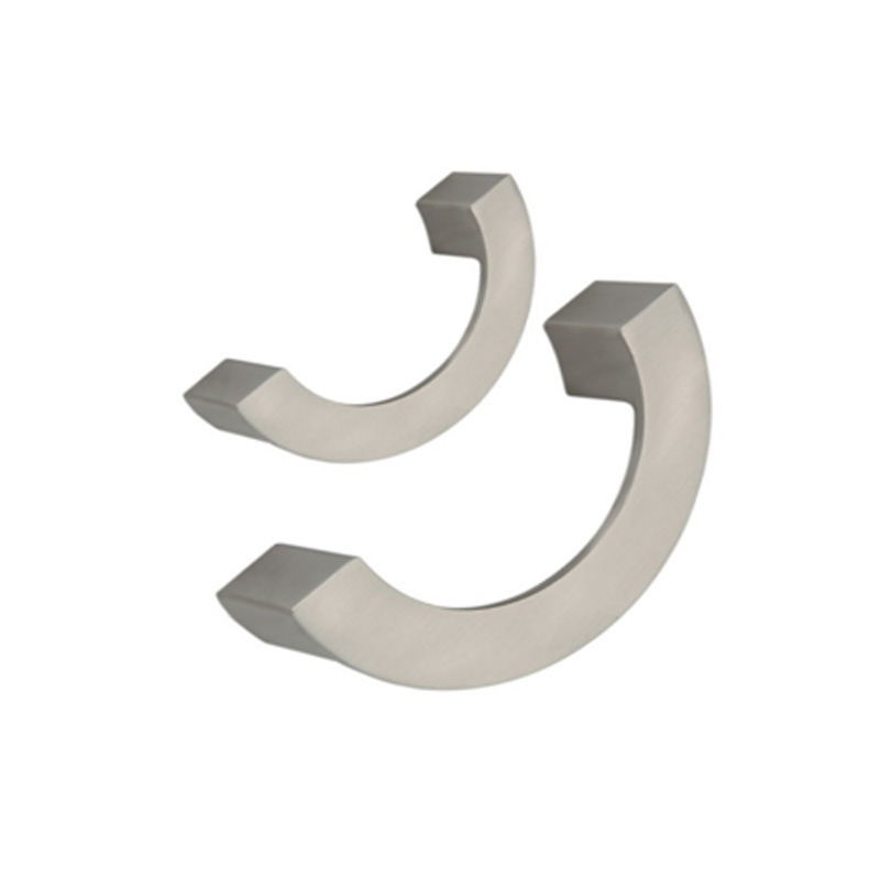 Punho liga de zinco da gaveta do punho da mobília do círculo da forma 64mm semi