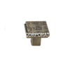 Gaveta de punho liga de zinco de cobre antigo quadrado clássico de 28mm 45mm