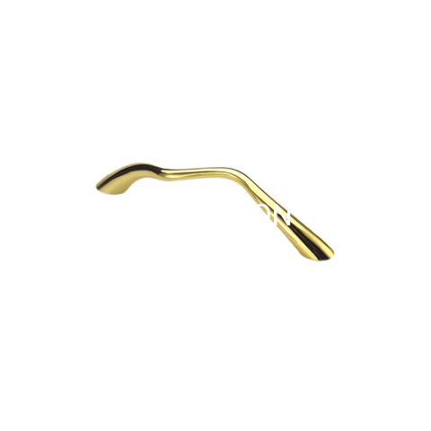 Venda superior liga de zinco 96mm puxador de gaveta dourado puxador de armário puxador de móveis