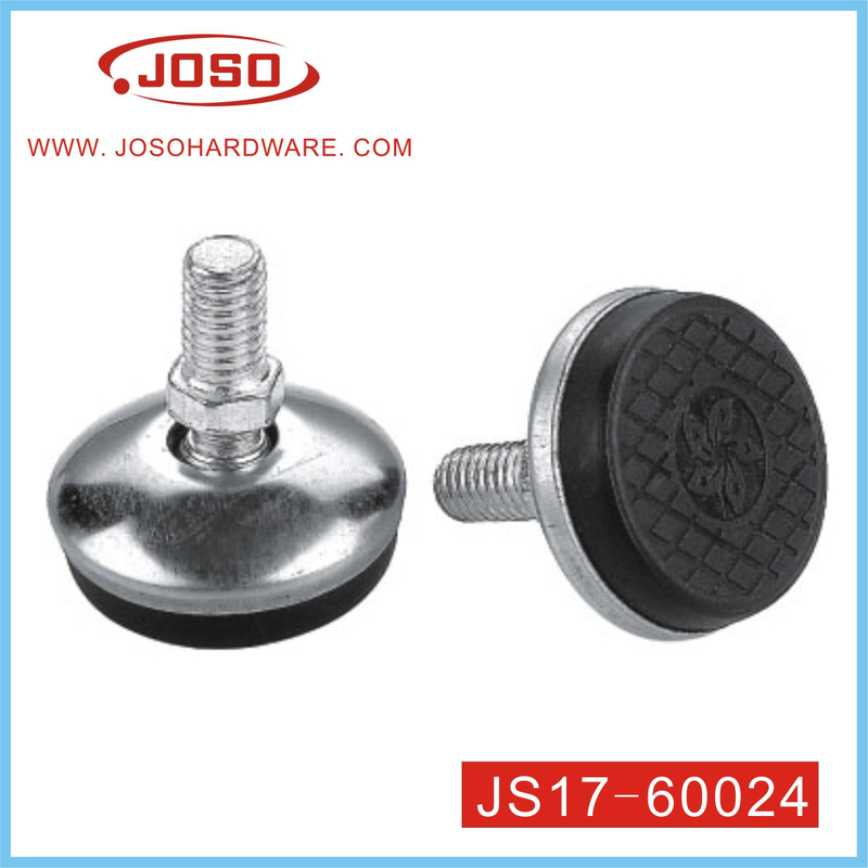 Parafuso de ajuste antiderrapante de metal de ferragens de móveis para conector