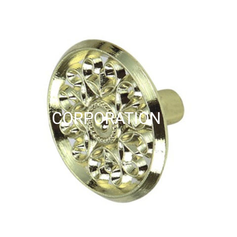 Moda estilo vintage dourado 38mm alça de gaveta alça de armário alça de guarda-roupa
