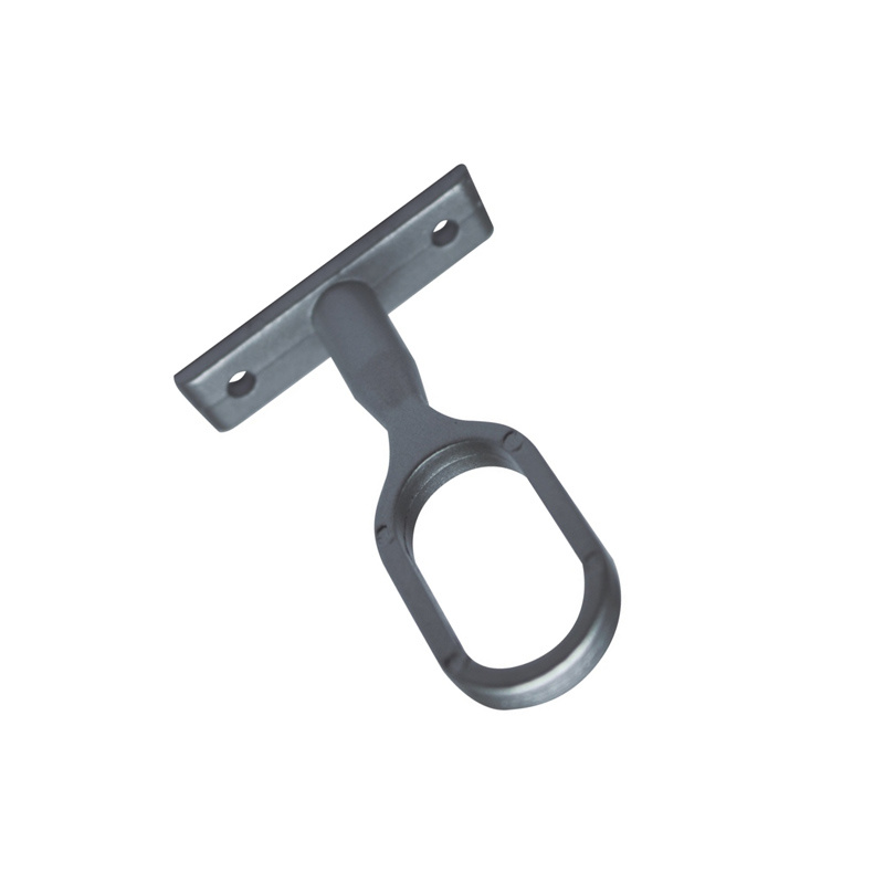 Suporte central de trilho de guarda-roupa de fornecimento de fábrica para barra de roupas oval