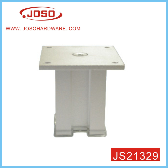 Perna quadrada ajustável para móveis para mesa e sofá