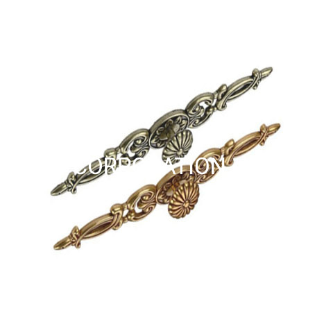 Punho do armário do punho do armário do punho da mobília do estilo europeu da liga de zinco 170mm