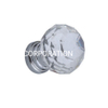 Liga de zinco moda 28mm 32mm diamante alça botão armário botão móveis alça