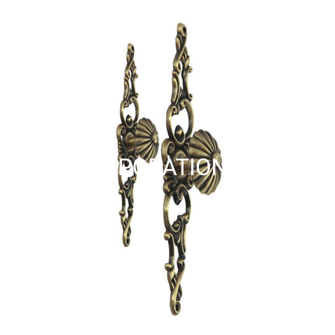 Fornecimento de fábrica moda liga de zinco 135mm puxador puxador do armário puxador da gaveta