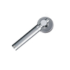 Maçaneta de cozinha com maçaneta de aço acetinado 304 sólido de 130 mm