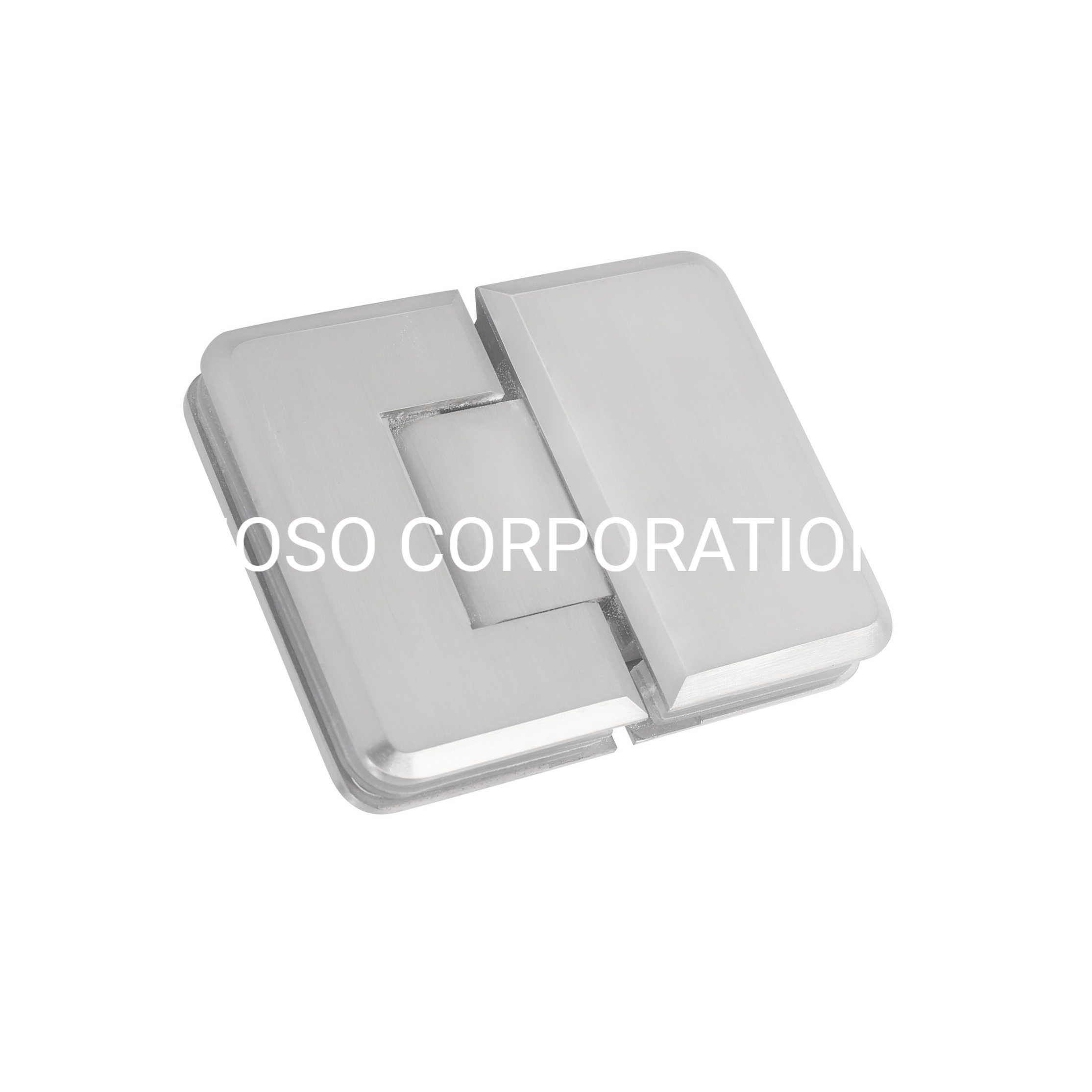 Hardware de banheiro Dobradiça de porta de vidro de 180 graus para banheiro