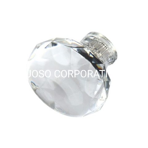 Maçaneta de cristal da moda para móveis, maçaneta do armário, maçaneta da cozinha