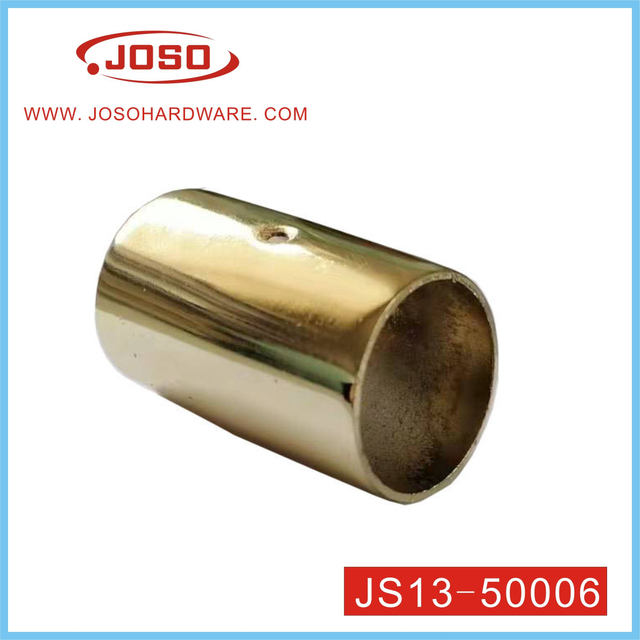 Capa protetora de aço para perna de cadeira de mesa dourada de acessórios de hardware