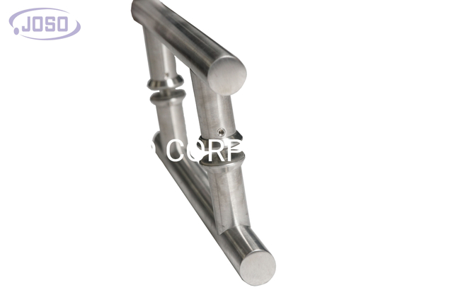 Punho de vidro de aço inoxidável da tração do punho Cc160 do tubo do puxador da porta da forma de H