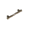 Maçaneta de armário antiga de 64mm, acessórios para porta, acessórios de cozinha
