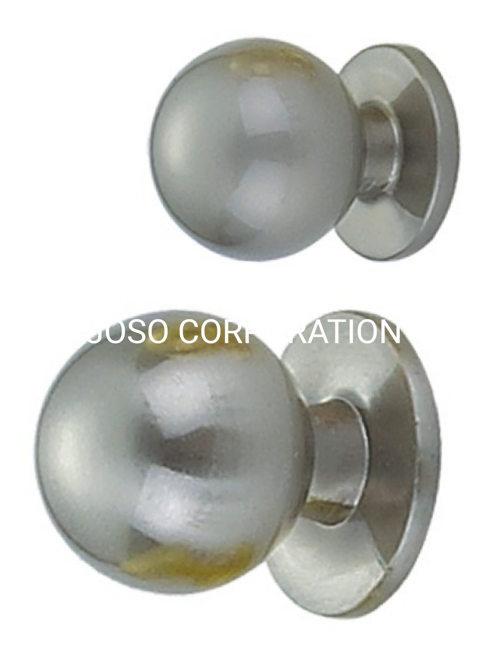 Botão de forma de bola de liga de zinco Punho de bola Punho de armário Punho de guarda-roupa