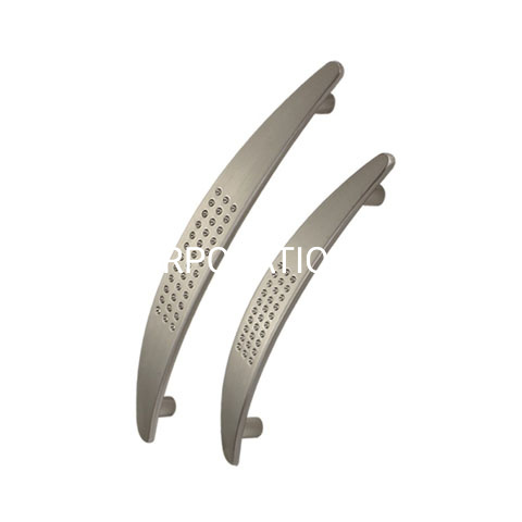 Fornecimento de fábrica estilo arco 96mm puxador para móveis puxador para gaveta e guarda-roupa