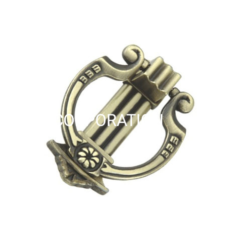 Puxador de liga de zinco clássico de 50 mm Puxador de porta Puxador de armário