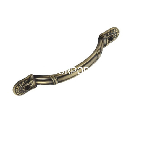 Puxador clássico de liga de zinco para armário, puxador para móveis, guarda-roupa