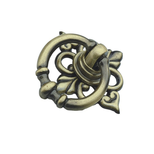 Punho liga de zinco clássico da caixa do punho do anel da mobília de 35mm