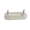 PP com protetor de mesa de acessórios para móveis de deslizamento duplo branco de metal