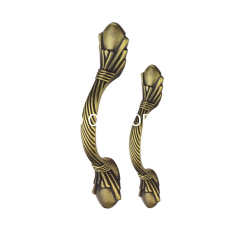 Punho do armário do punho da mobília do punho do armário do bronze antigo liga de zinco 128mm