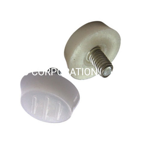 Parafuso ajustável de plástico por atacado Perna de sofá ajustável Perna de gabinete ajustável